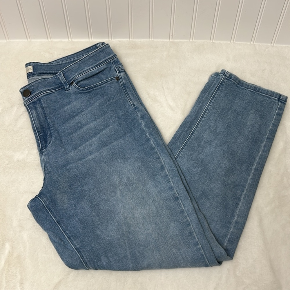 J. Jill authentic fit slim ankle  jeans 14
